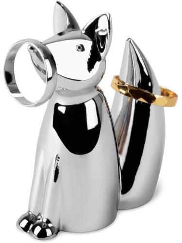 Поставка за пръстени UMBRA ZOOLA FOX - цвят хром