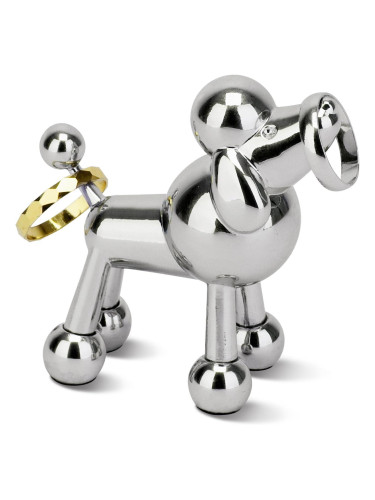 Поставка за пръстени UMBRA ZOOLA POODLE - цвят хром