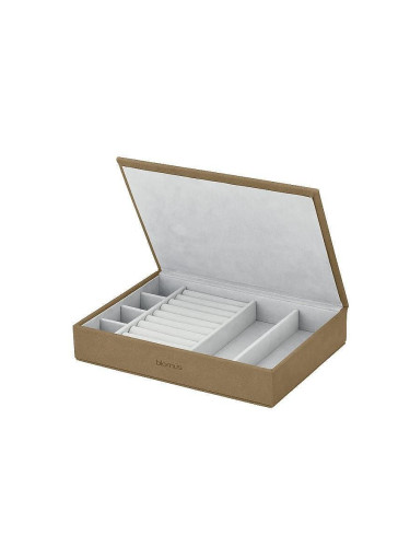 Кутия за бижута BLOMUS SAHLA в кафяв цвят - размер M