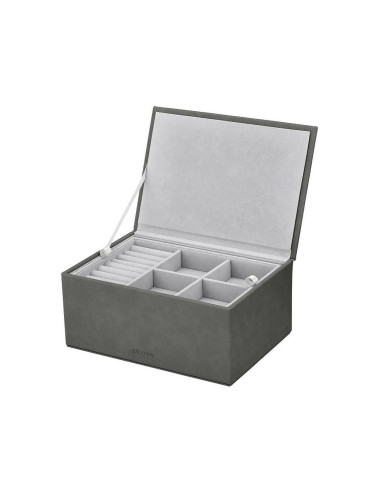 Кутия за бижута BLOMUS SAHLA в сив цвят - размер L
