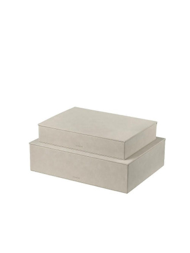 Комплект от 2 бр. кутии за съхранение BLOMUS SAHLA - цвят опушено бежово