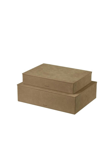 Комплект от 2 бр. кутии за съхранение BLOMUS SAHLA - цвят кафяв