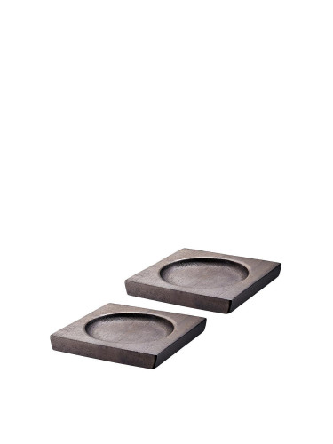 Сет от 2 дървени подложки GEFU MIRA за топли напитки - малки