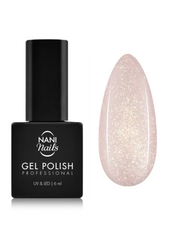 NaniNails NANI Professional гел лак за нокти цвят Amber Gleam 6 мл.