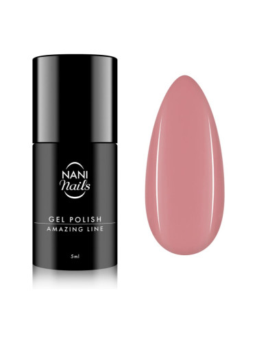 NaniNails NANI Amazing Line гел лак за нокти цвят Brick Rose 5 мл.