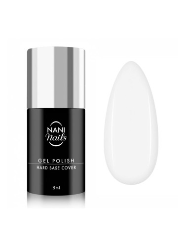NaniNails NANI Hard Base Cover базов лак за нокти Milky Elegance 5 мл.