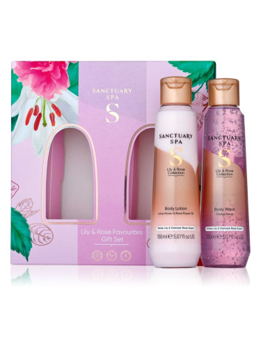 Sanctuary Spa Lily & Rose Favourites подаръчен комплект за тяло