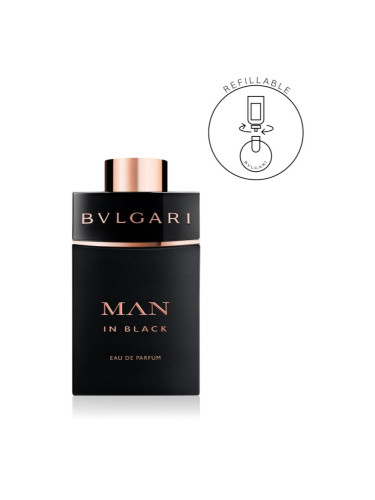 BVLGARI Bvlgari Man In Black парфюмна вода сменяема за мъже 100 мл.