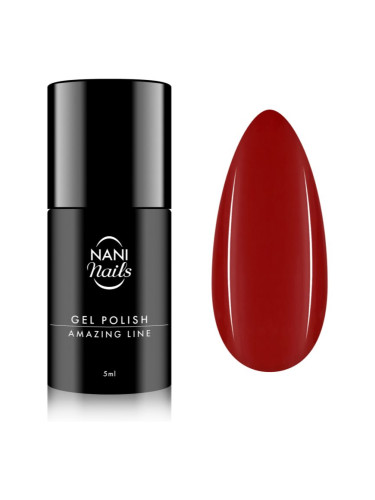 NaniNails NANI Amazing Line гел лак за нокти цвят Scarlet Flame 5 мл.