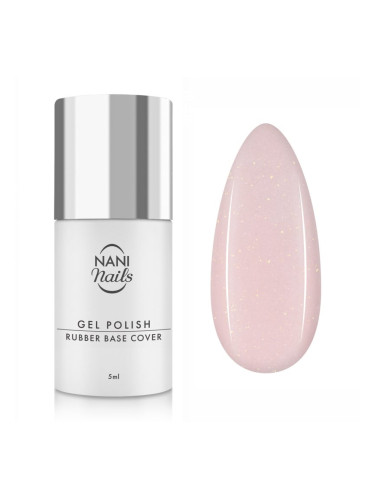 NaniNails NANI Rubber Base основно гел покритие цвят Glem Muse 5 мл.