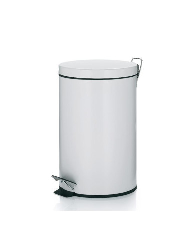 Кош за отпадъци KELA MONACO с педал (12 л) - бял