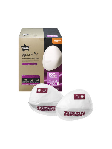 Дневни подплънки за кърмачки Tommee Tippee размер L 100 бр/оп