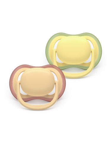 Залъгалки Ultra Air Philips AVENT 0-6м пастелни 2 бр неутрални