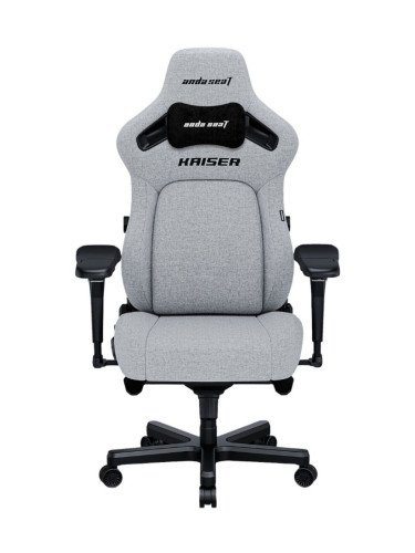  Гейминг стол Anda Seat - Kaiser 4 XL Textile Material, сив