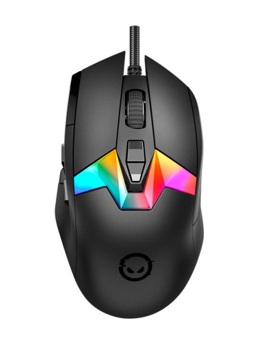  Гейминг мишка Lorgar - MSP80, оптична, черна
