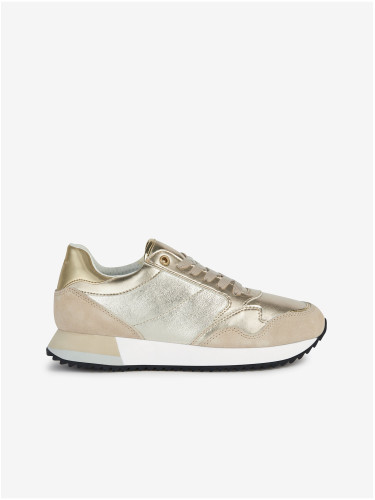 Women's Sneakers in Gold Geox Doralea - Women's