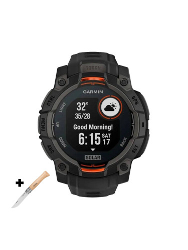 Смарт часовник Garmin Instinct 3 Solar 45 мм Tactical Edition Black 010-02934-50