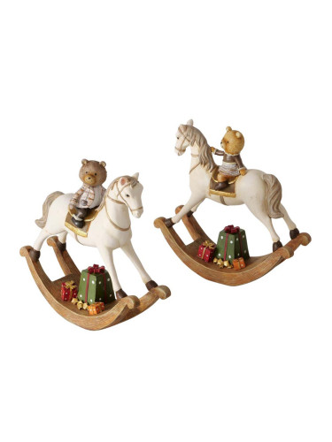 КОЛЕДНА ФИГУРА ЛЮЛЕЕЩО СЕ КОНЧЕ 22СМ