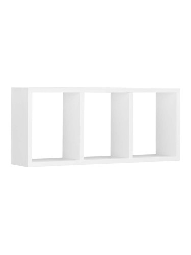 ЕТАЖЕРКА ЗА СТЕНА ТРИАДЕ 2 70/16/30 СМ БЯЛ МАТ