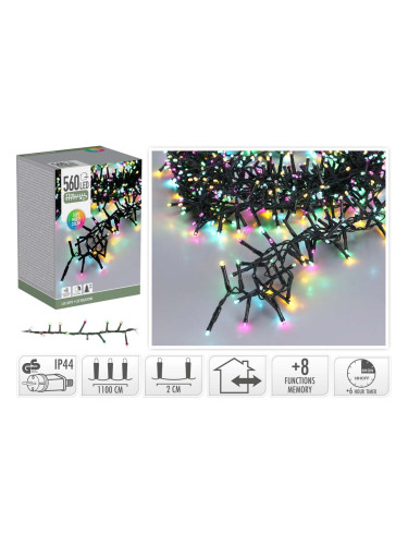 LED КОЛЕДНИ ЛАМПИЧКИ 560БР. 1100СМ