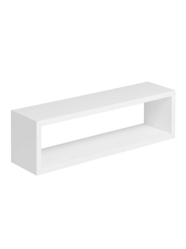 БЯЛА ЕТАЖЕРКА ЗА СТЕНА ЧАНИ 59/17 СМ