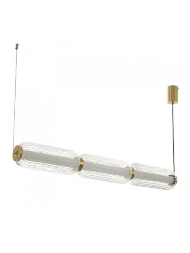 Полилей Cronus в матирано злато с LED осветление 45W