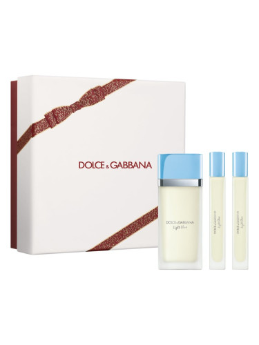 Dolce&Gabbana Light Blue EDT Mini Trio Gift Set подаръчен комплект за жени