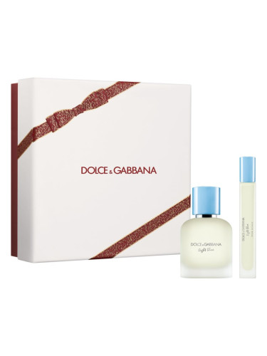 Dolce&Gabbana Light Blue Pour Homme EDT Mini Gift Set подаръчен комплект за мъже