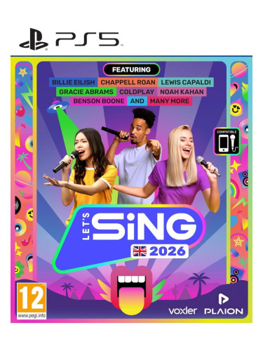 Игра Let's Sing 2026 за PlayStation 5