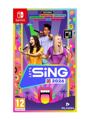 Игра Let's Sing 2026 за Nintendo Switch