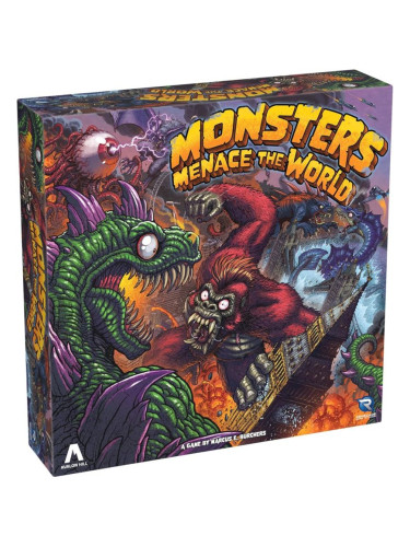  Настолна игра Monsters Menace The World - Семейна