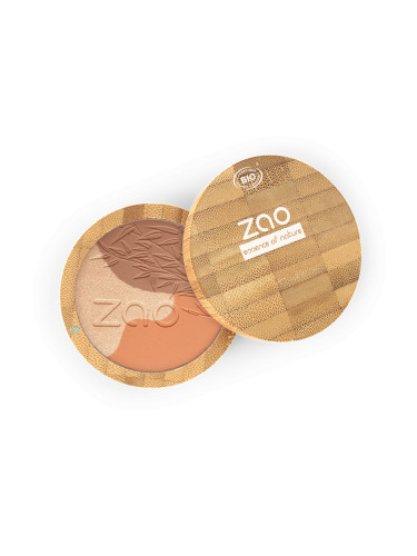 ZAO Organic - 3 в 1 Руж, Бронзант и Хайлайтър 352