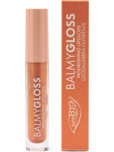 Подхранващ гланц-балсам за устни Balmy Gloss - PuroBio