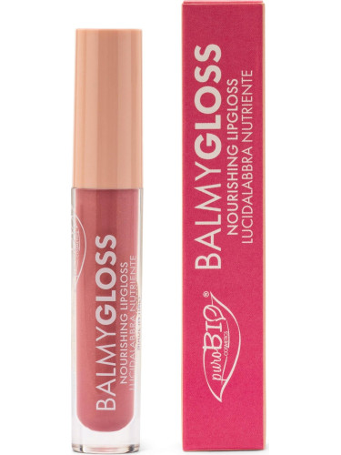 Подхранващ гланц-балсам за устни Balmy Gloss - PuroBio