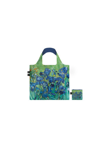 LOQI - VINCENT VAN GOGH - Irises Recycled Bag Unisex - Раници и чанти LOQI - Зелен - VG.IR-One-size - Size: One size