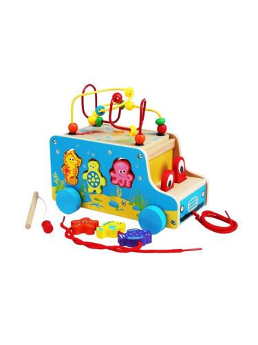 Автобус с морски животни AcoolToy 18 м+