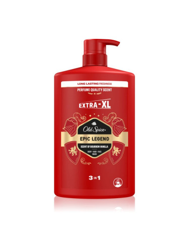 Old Spice Epic Legend душ-гел за лице, тяло и коса за мъже 1000 мл.