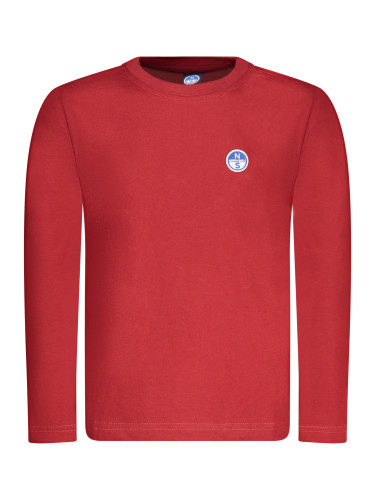 NORTH SAILS KIDS' LONG-SLEEVED T-SHIRT, RED