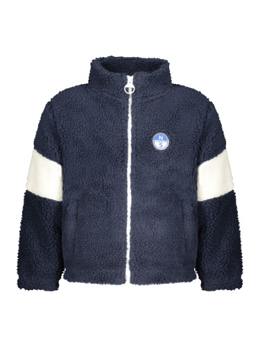 NORTH SAILS CHILDREN'S BLUE ZIP-UP SWEATSHIRT