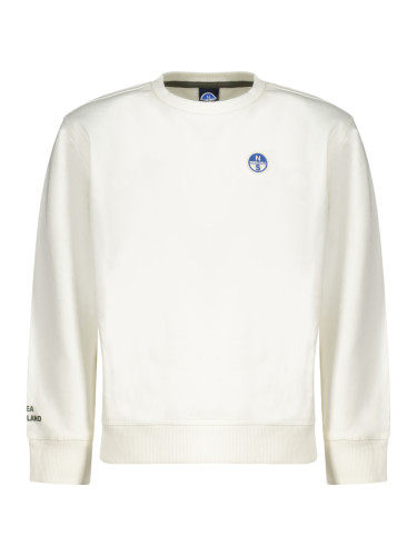 NORTH SAILS CHILDREN'S ZIP-UP SWEATSHIRT, WHITE