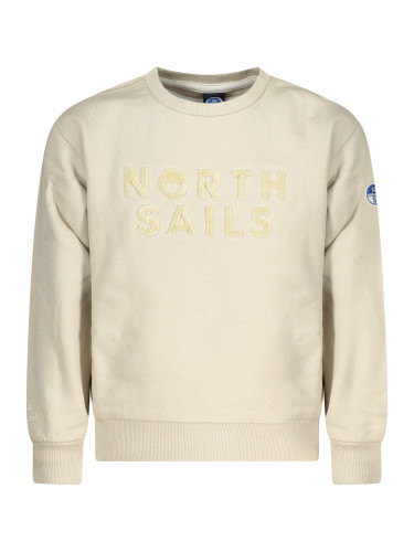 NORTH SAILS CHILDREN'S ZIP-UP SWEATSHIRT, BEIGE