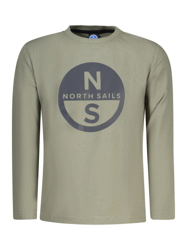 NORTH SAILS CHILDREN'S LONG-SLEEVED T-SHIRT, GREEN
