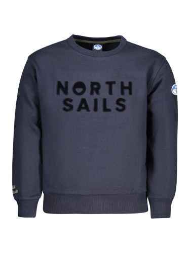 NORTH SAILS CHILDREN'S BLUE ZIP-UP SWEATSHIRT
