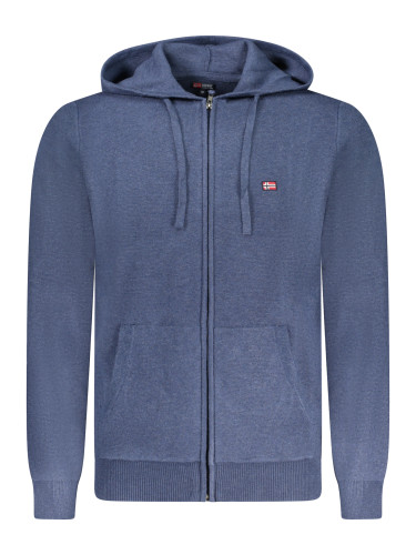 NORWAY 1963 MEN'S BLUE CARDIGAN
