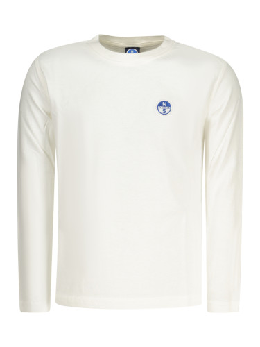 NORTH SAILS LONG-SLEEVED T-SHIRT FOR KIDS, WHITE
