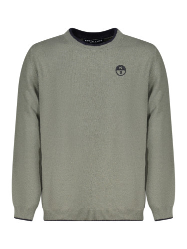 NORTH SAILS GREEN KIDS' SWEATER