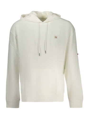 CALVIN KLEIN MEN'S ZIP-UP SWEATSHIRT WHITE