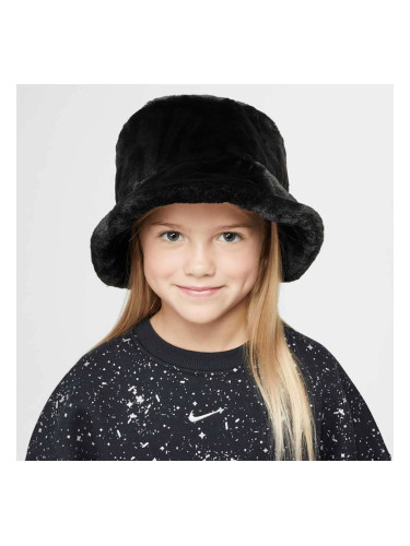 ЗИМНА ШАПКА ЗА ДЕЦА NIKE FZ3061-010 APEX BUCKET FAUX FUR ЧЕРНА