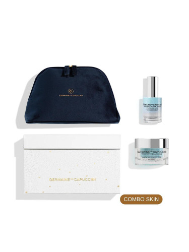 Комплект Хидратираща грижа за мазна кожа Germaine De Capuccini Timexpert Hydraluronic Set (Serum+Cream Soft)