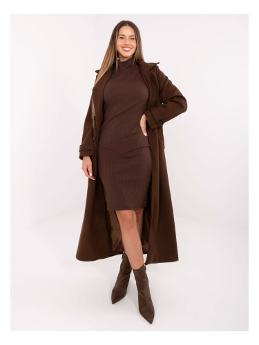Dress-RV-SK-A1048.83-dark brown